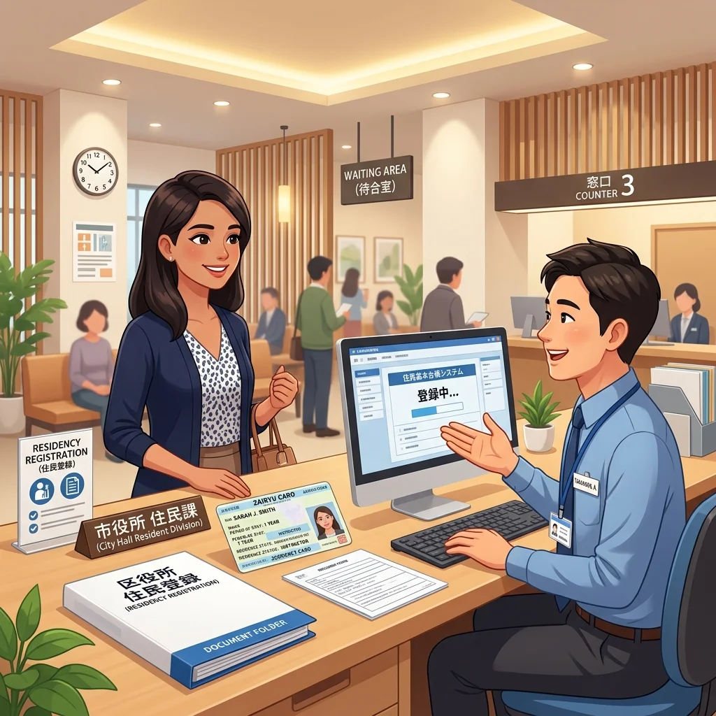 Đăng ký cư trú Juminhyo tại Nhật Bản