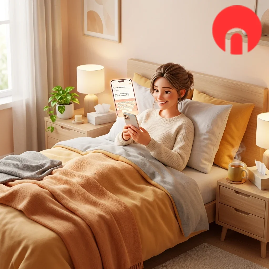 Mẫu email xin nghỉ ốm bằng tiếng Nhật chuẩn công sở và baito